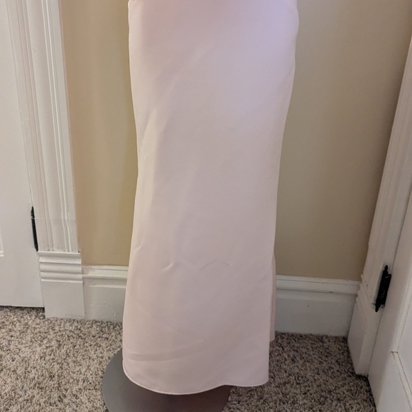 Marsoni by Colors pale pink off the shoulder evening dress size 6 - Picture 5 of 10